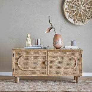 Bloomingville Opbergkast Pablo, Rotan, 54 x 90cm - Naturel