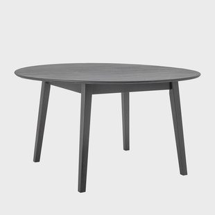 Bloomingville Ronde Eettafel Peron Eikenhout 140cm - Zwart