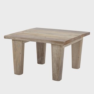 Bloomingville Salontafel Riber 60 x 60cm - Naturel - Vierkant