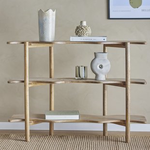 Bloomingville Boekenkast Rivoli Mangohout 110cm - Naturel