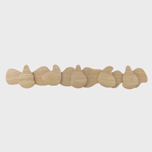 Bloomingville Kapstok Ross Met 5 haken - Naturel