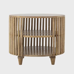 Bloomingville Ronde Salontafel Sali Mangohout 60cm - Naturel