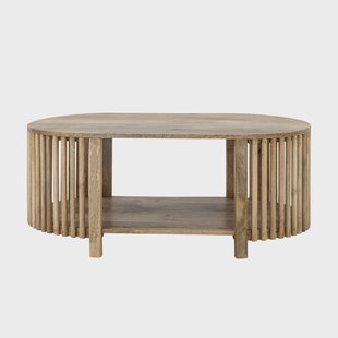 Bloomingville Salontafel Sali Mangohout 100 x 61cm - Naturel - Ovaal