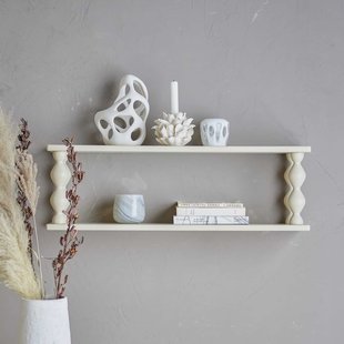 Bloomingville Wandrek Salino, 20 x 80cm - Wit