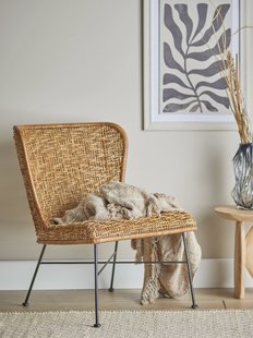 Bloomingville Fauteuil Somme Rotan - Naturel