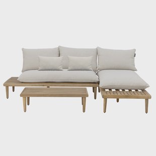 Bloomingville Loungeset Cesano Acacia - Naturel
