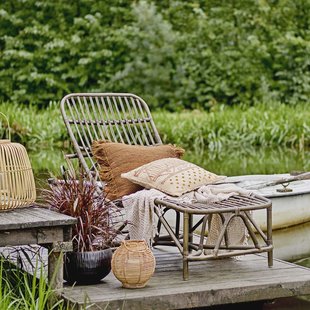 Bloomingville Outdoor Fauteuil Dione Rotan - Bruin