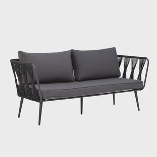 Bloomingville Tuinbank Pavone 174cm - Zwart