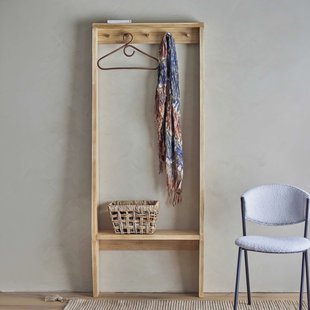 Bloomingville Kapstok Vance Grenenhout, 180 x 74cm - Naturel