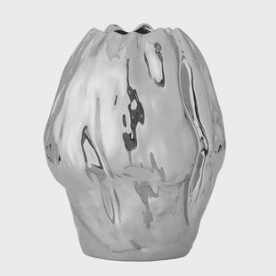 Bloomingville Vaas Bobby 29cm - Zilver