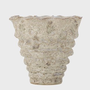 Bloomingville Bloempot Colleen 21cm hoog - Wit