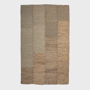Bloomingville Vloerkleed Enzov Waterhyacint en zeegras, 150 x 245cm - Naturel