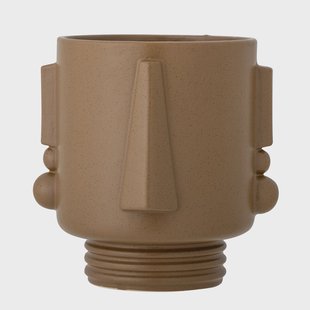 Bloomingville Bloempot Guxim 23cm hoog - Bruin