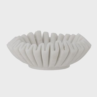 Bloomingville Schaal Harmonia Marmer - Wit