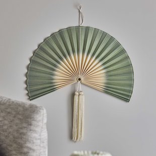 Bloomingville Wanddecoratie Jaime Bamboe - Groen
