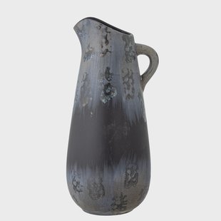 Bloomingville Vaas Khumo 37cm hoog - Zwart
