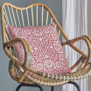 Bloomingville Kussen Madita 40 x 40cm - Rood