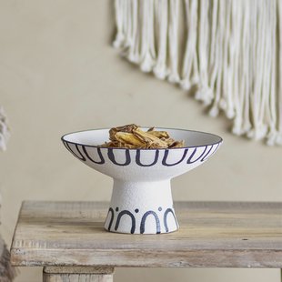 Bloomingville Schaal Mayotte 26cm - Zwart