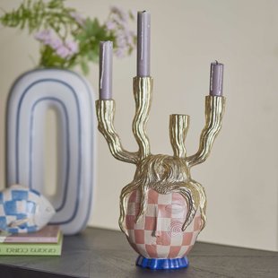 Bloomingville Kandelaar Medusa 32cm hoog - Goud