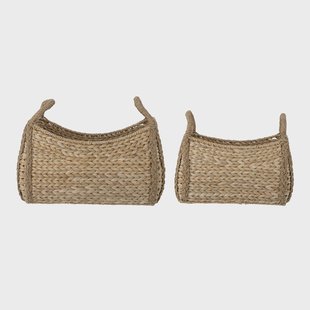Bloomingville Mand Selma Bankuan gras, Set van 2 stuks - Naturel