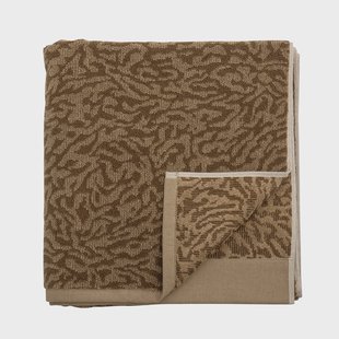 Bloomingville Handdoek Kaysa, 140 x 70cm - Bruin
