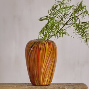 Bloomingville Vaas Sunny, 23cm - Oranje