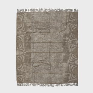 Bloomingville Vloerkleed Zeynep 150 x 215cm - Bruin