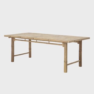 Bloomingville Tuintafel Sole Bamboe, 200 x 98cm - Naturel