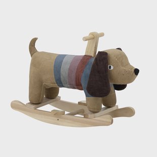 Bloomingville MINI Hobbelpaard Charlie Hond - Meerkleurig
