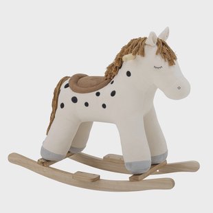 Bloomingville MINI Hobbelpaard Merlen Paard - Wit