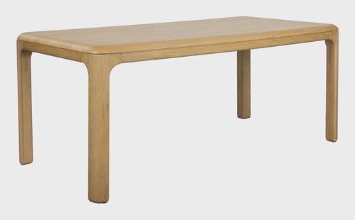 Zuiver Eettafel Oever Eikenhout, 180 x 90cm - Naturel