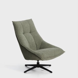 Kave Home Draaifauteuil Dirala Chenille - Groen