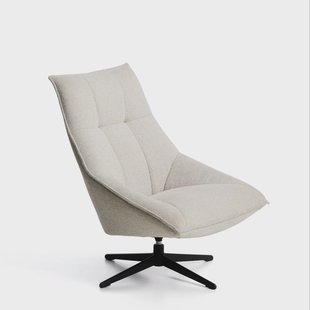 Kave Home Draaifauteuil Dirala Chenille - Beige
