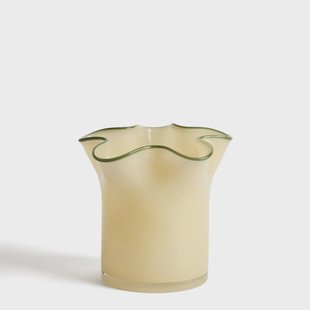 Kave Home Vaas Endasi 20cm - Geel