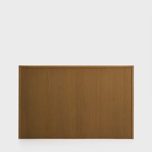Kave Home Hoofdbord Helvine Eiken, 90cm - Naturel