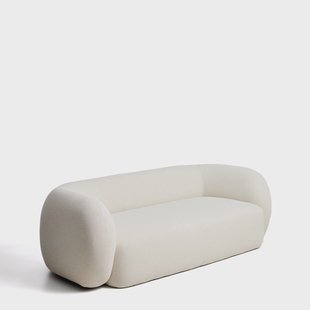 Kave Home 3-zits Bank Martina 246cm, Chenille - Ecru