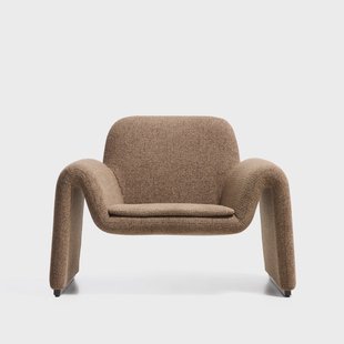 Kave Home Fauteuil Melvia Chenille - Bruin