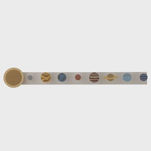 Bloomingville MINI Kapstok Space Met 9 haken - Meerkleurig