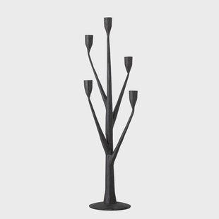 Bloomingville Kandelaar Abriz 64cm hoog - Zwart