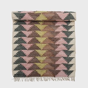 Bloomingville Vloerkleed Desmond 180 x 80cm - Meerkleurig