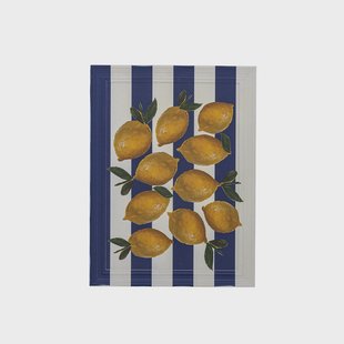 Bloomingville Wanddecoratie Limone 40 x 30cm - Meerkleurig