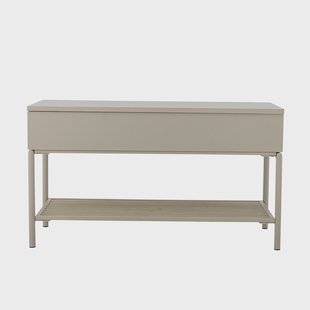 Bloomingville Bankje Aveline Met opbergvak, 80cm - Naturel