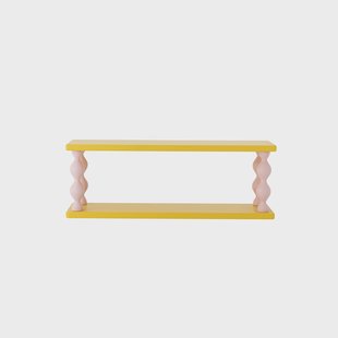 Bloomingville MINI Wandrek Bibiola 60cm - Geel/Roze