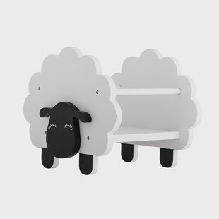 Bloomingville MINI Boekenkast Dolly Schaap - Wit