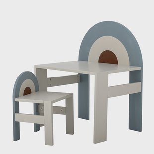 Bloomingville MINI Kindertafel Kiki Met stoel - Meerkleurig