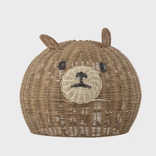 Bloomingville MINI Lampenkap Lilu Rotan, Beer - Naturel