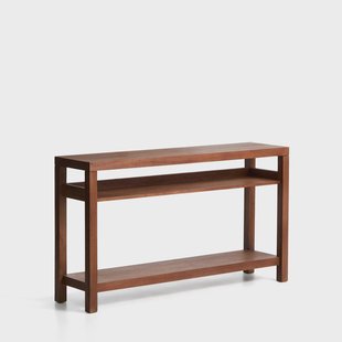Kave Home Sidetable Norani Acaciahout, 140cm - Bruin