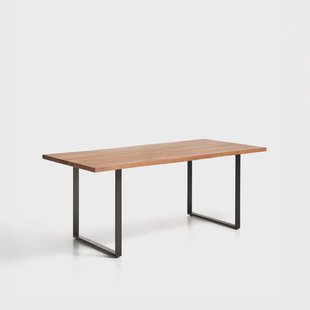 Kave Home Eettafel Uxue Acaciahout, 180 x 90cm - Bruin