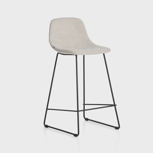 Kave Home Barkruk Zahara Stof - Beige (zithoogte 76cm)