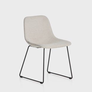 Kave Home Eetkamerstoel Zahara Stof - Beige